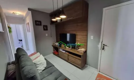 Apartamento com 2 dormitórios à venda, 50 m² por r$ 300.000 - vila mercês - carapicuíba/sp