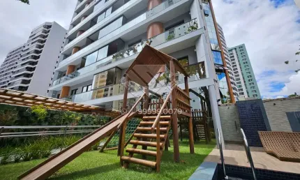 Apartamento alto padrão, 4 quartos, 2 suítes próx. Jaqueira
