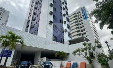3 Quartos, 1 Suíte + Dep., 100m², 2 Vagas e em Andar Alto!