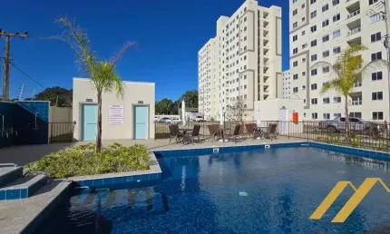Apartamento com 2 dormitórios para alugar, 45 m² por R$ 1.618,00/mês - Badenfurt - Blumenau/SC