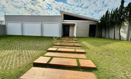 CASA SEMIMOBILIADA À VENDA EM SÃO LUIZ DO OESTE, TOLEDO - PR