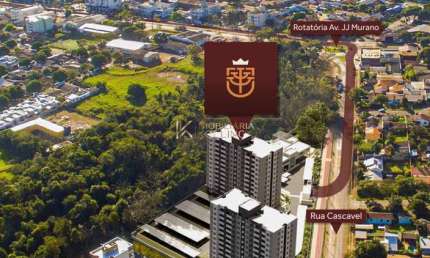 APARTAMENTO À VENDA NO EDIFÍCIO ROYAL PARK ,JARDIM CONCÓRDIA, TOLEDO - PR