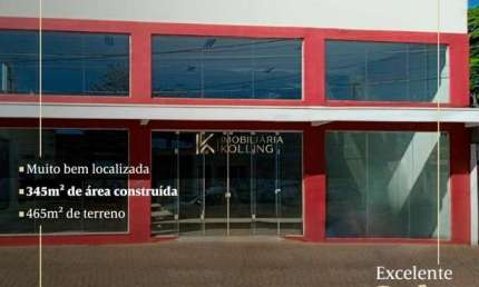 Sala comercial com localização privilegiada, no Centro da cidade em Toledo-PR.