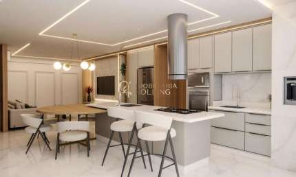 Apartamento à venda no Centro, 3 quartos sendo 1 suíte, em Toledo-PR.