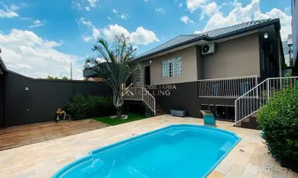 CASA COM 3 DORMITÓRIO PARA  À VENDA, JARDIM PANCERA, TOLEDO - PR