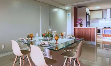 Apartamento à venda, próximo ao lago municipal, centro, toledo - pr