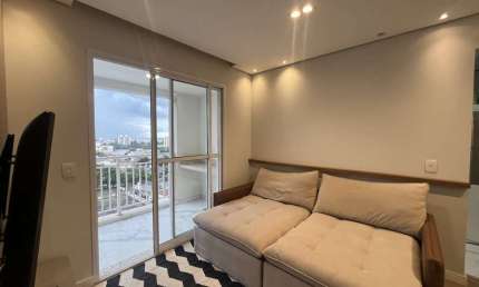 Apartamento para alugar na Ponte Preta mobiliado com 2 quartos e 1 suíte, lazer completo.