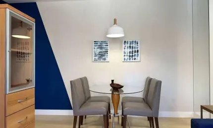 Apartamento à venda, no Edifício Roanne,  em Campinas, Cambuí, com 1 quarto, 59,54m²