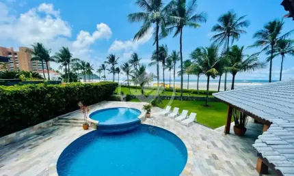 Casa pé na areia 5 Suítes no Módulo 5 da Riviera de São Lourenço codigo: 106331