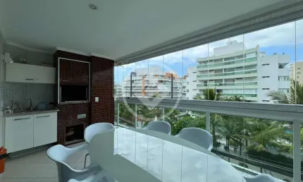 Apartamento com 3 quartos para alugar na Alameda do Monjoleiro, 31, Riviera, Bertioga