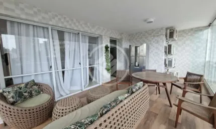 APARTAMENTO A VENDA COM AMPLA VARANDA E LAZER COMPLETO ASTÚRIAS GUARUJÁ SP codigo: 104729