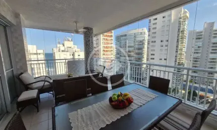APARTAMENTO A VENDA COM AMPLA VARANDA E LAZER COMPLETO ASTÚRIAS GUARUJÁ SP codigo: 104696