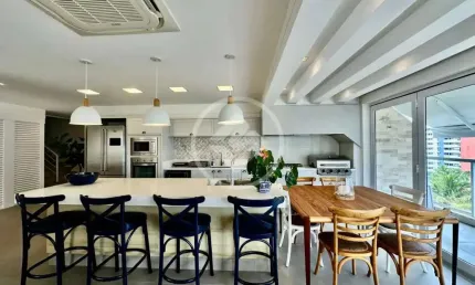 Apartamento com 3 quartos para alugar na Alameda do Monjoleiro, 29, Riviera, Bertioga
