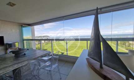 Lindo Apartamento Alto Padrão condomínio Resort com vista panorâmica p mar Enseada Guarujá SP codigo: 120714