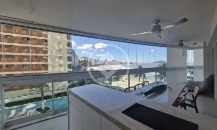 Lindo Apartamento Alto Padrão frente Mar 3 suites Astúrias Guarujá SP codigo: 120356