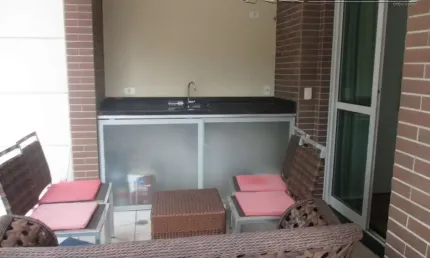 Flat com 1 quarto para alugar na Vila Olímpia, São Paulo , 132 m2 por R$ 6.900