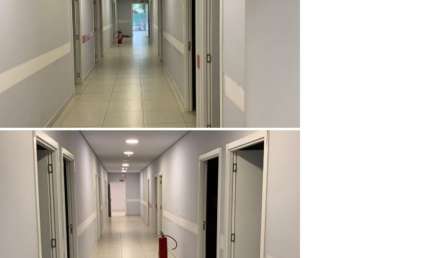 Sala comercial com 10 salas para alugar na Rua Edmundo de Barros, 80, Centro, Foz do Iguaçu