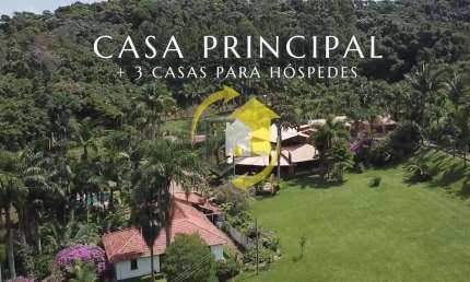 PROPRIEDADE ESPETACULAR EM MOGI DAS CRUZES - 115.600 M² NO MEIO DA MATA ATLANTICA