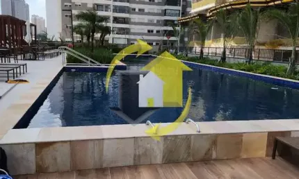 Tatuapé - novinho -450m da estação carrão - 2 dorms/1 suite e 1 vaga com lazer