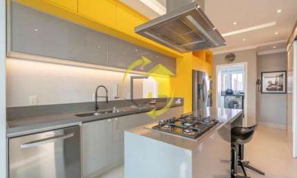 APARTAMENTO MOBILIADO - 171 M² - 2 SUÍTES - VARANDA GOURMET - 4 VAGAS - COM LAZER