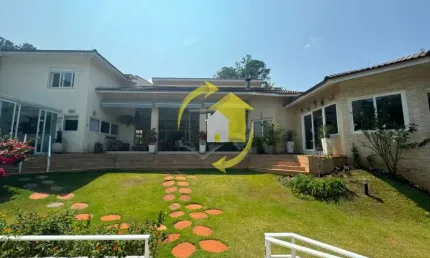 SOBRADO MOBILIADO - ESTANCIA PARQUE ATIBAIA - 849 M² AU - 3345 M² AT - 8 SUÍTES