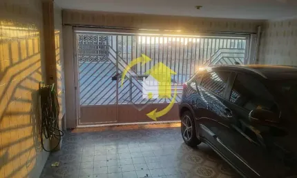 SOBRADO JARDIM SANTA MARIA - 180 M² AC - 3 DORM. 1 SUÍTE - 2 VAGAS
