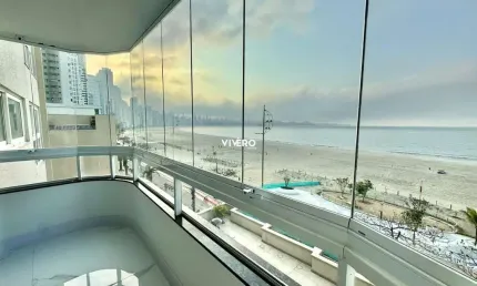 Apartamento frente mar com 4 dormitórios na barra sul em balneário camboriú