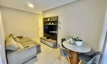 Apartamento com 02 dormitórios com lazer completo no you com vista beira rio/ita