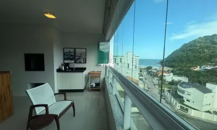 Porto Madeiro 2 dormitórios (1 suíte) na Brava de Itajaí, vista mar