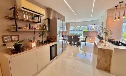 Edifício Puerto Chicama apartamento garden com 3 suítes  no Centro de Balneário