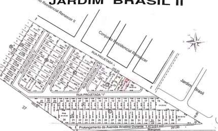 Excelente terreno com frente para duas ruas em localização estratégica, fácil ac