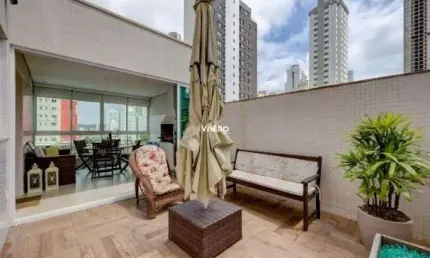 Apartamento com 3 dormitórios no edifício solar di genova - centro - balneário c