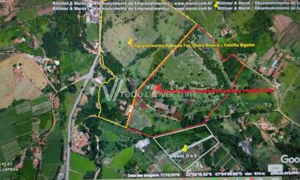 Terreno à venda na Rodovia Lix da Cunha, 6, Pedra Branca, Campinas por R$ 2.268.000
