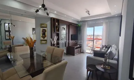 Apartamento com 2 quartos à venda na rua joaquim de sousa vilela, 431, são bernardo, campinas, 70 m2 por r$ 424.000