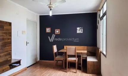 Apartamento com 2 quartos à venda na rua maestro diogo hugo bratficher, 70, jardim miranda, campinas, 55 m2 por r$ 230.000