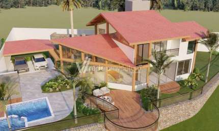 Casa em condomínio fechado com 3 quartos à venda na Rodovia Dom Pedro I, s/n°, Parque Nova Suíça, Valinhos, 219 m2 por R$ 1.449.000