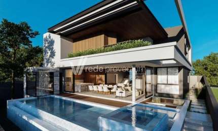 Casa em condomínio fechado com 5 quartos à venda na Rua das Palmas, 1, Alphaville Dom Pedro, Campinas, 388 m2 por R$ 6.100.000