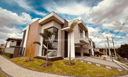 Casa em condomínio fechado com 4 quartos à venda na Avenida Manoel Polycarpo de Azevedo Joffily Junior, s/n°, Swiss Park, Campinas, 310 m2 por R$ 3.200.000