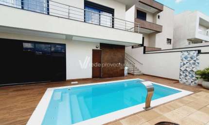 Casa em condomínio fechado com 3 quartos à venda na Avenida Manoel Polycarpo de Azevedo Joffily Junior, s/n°, Swiss Park, Campinas, 277 m2 por R$ 3.100.000