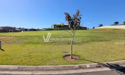 Terreno em condomínio fechado à venda na Avenida Mackenzie, KM5, Loteamento Residencial Pedra Alta (Sousas), Campinas por R$ 950.000