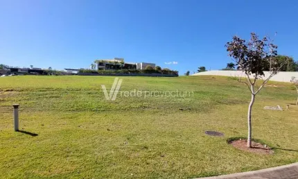 Terreno em condomínio fechado à venda na Avenida Mackenzie, KM5, Loteamento Residencial Pedra Alta (Sousas), Campinas por R$ 950.000