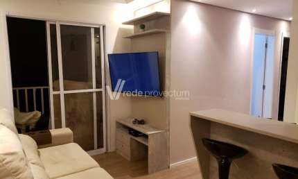 Apartamento com 2 quartos à venda na Rua Vítor Meirelles, 415, Jardim Samambaia, Campinas, 47 m2 por R$ 280.000