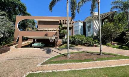Casa em condomínio fechado com 6 quartos para alugar na Rua Sabiú, 11, Loteamento Alphaville Campinas, Campinas, 630 m2 por R$ 29.000