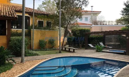 Casa em condomínio fechado com 4 quartos à venda na rua das abélias, 1, alphaville dom pedro, campinas, 458 m2 por r$ 4.950.000