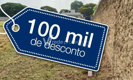 Terreno em condomínio fechado à venda na Rua Maria Adame Pattaro, 345, Barão Geraldo, Campinas por R$ 750.000