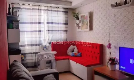 Apartamento com 2 quartos à venda na rua visconde de congonhas do campo, 1161, loteamento parque são martinho, campinas, 45 m2 por r$ 235.000