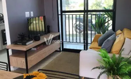 Apartamento com 2 quartos à venda na avenida gilberto targon, 29, residencial parque da fazenda, campinas, 40 m2 por r$ 267.000