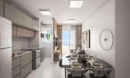 Apartamento com 2 quartos à venda na Rua Manoel de Aquino Pereira, 337, Jardim Yeda, Campinas, 41 m2 por R$ 229.990