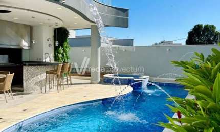 Casa em condomínio fechado com 3 quartos à venda na Rua Angelina Vicentim Beraldo, 313, Condomínio Metropolitan Park, Paulínia, 330 m2 por R$ 5.300.000