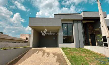 Casa em condomínio fechado com 3 quartos à venda na Avenida Luiz Greco, 600, Vila Monte Alegre, Paulínia, 141 m2 por R$ 1.040.000